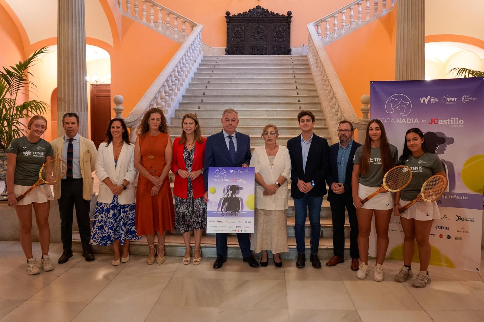 La Copa Nadia de tenis femenino llega a Sevilla del 5 al 11 de octubre