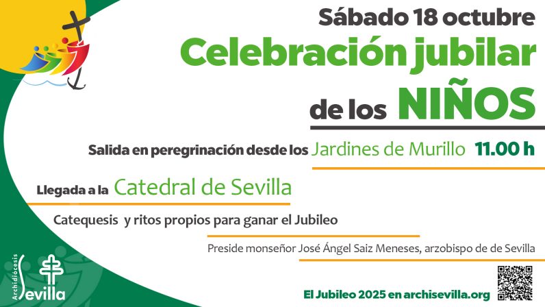 Celebración jubilar con los niños