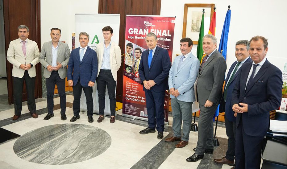 Presentado el cartel de la final de la Liga Nacional de Novilladas que se celebrará en Sanlúcar