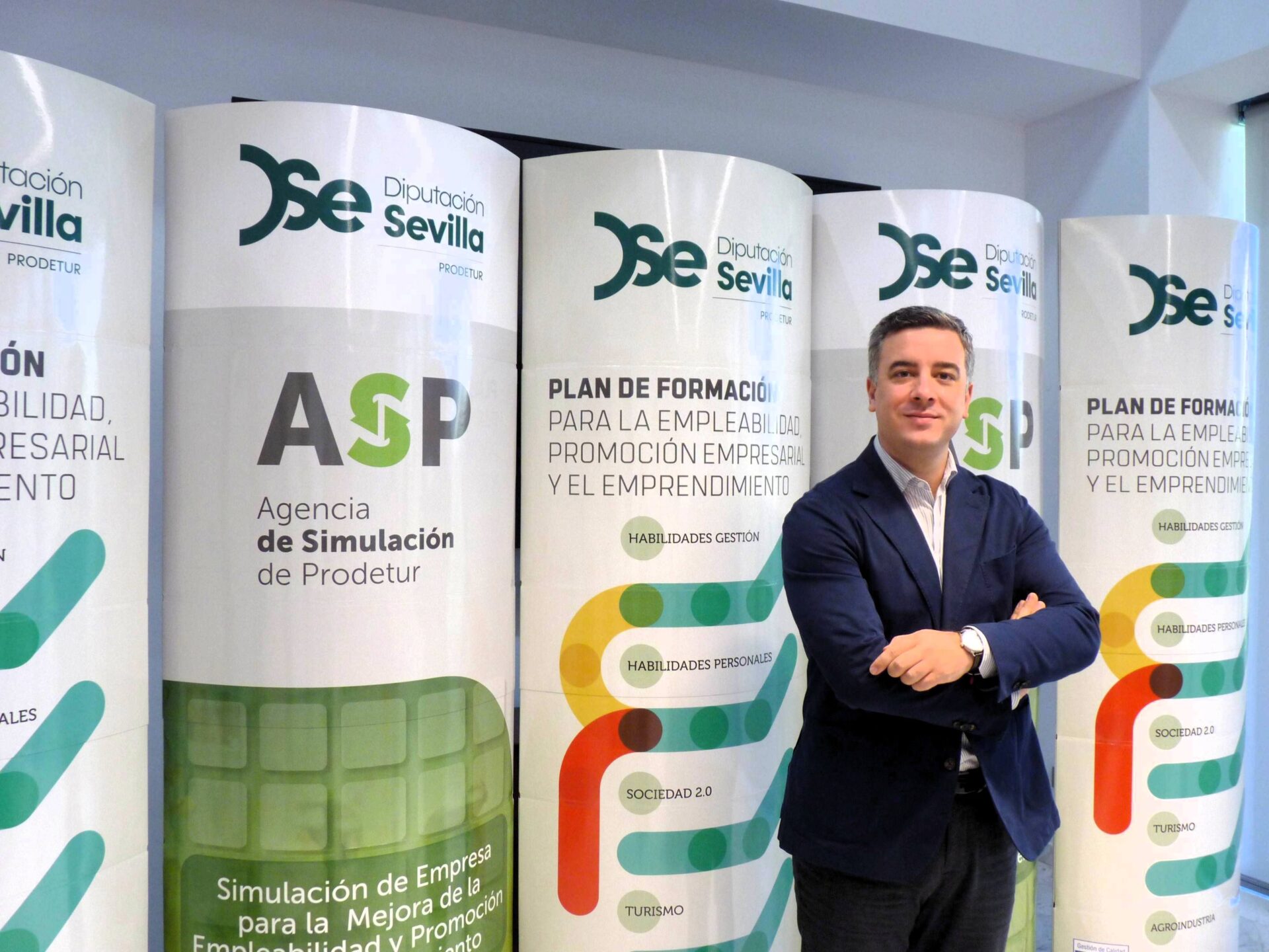 La Diputación de Sevilla y la Junta de Andalucía extienden la simulación de empresa a los centros de formación profesional de toda la comunidad autónoma
