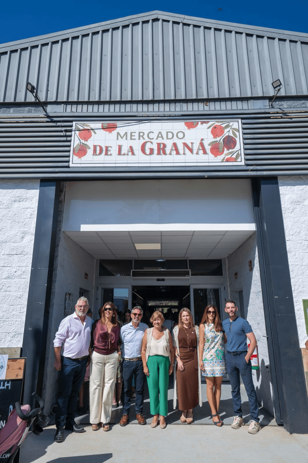 Gran éxito de público en la inauguración del Mercado Municipal de La Graná