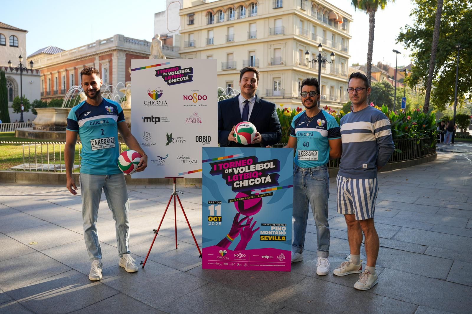El Ayuntamiento apoya el I Torneo de Voleibol LGTBIQ+, organizado por el club deportivo Chicotá