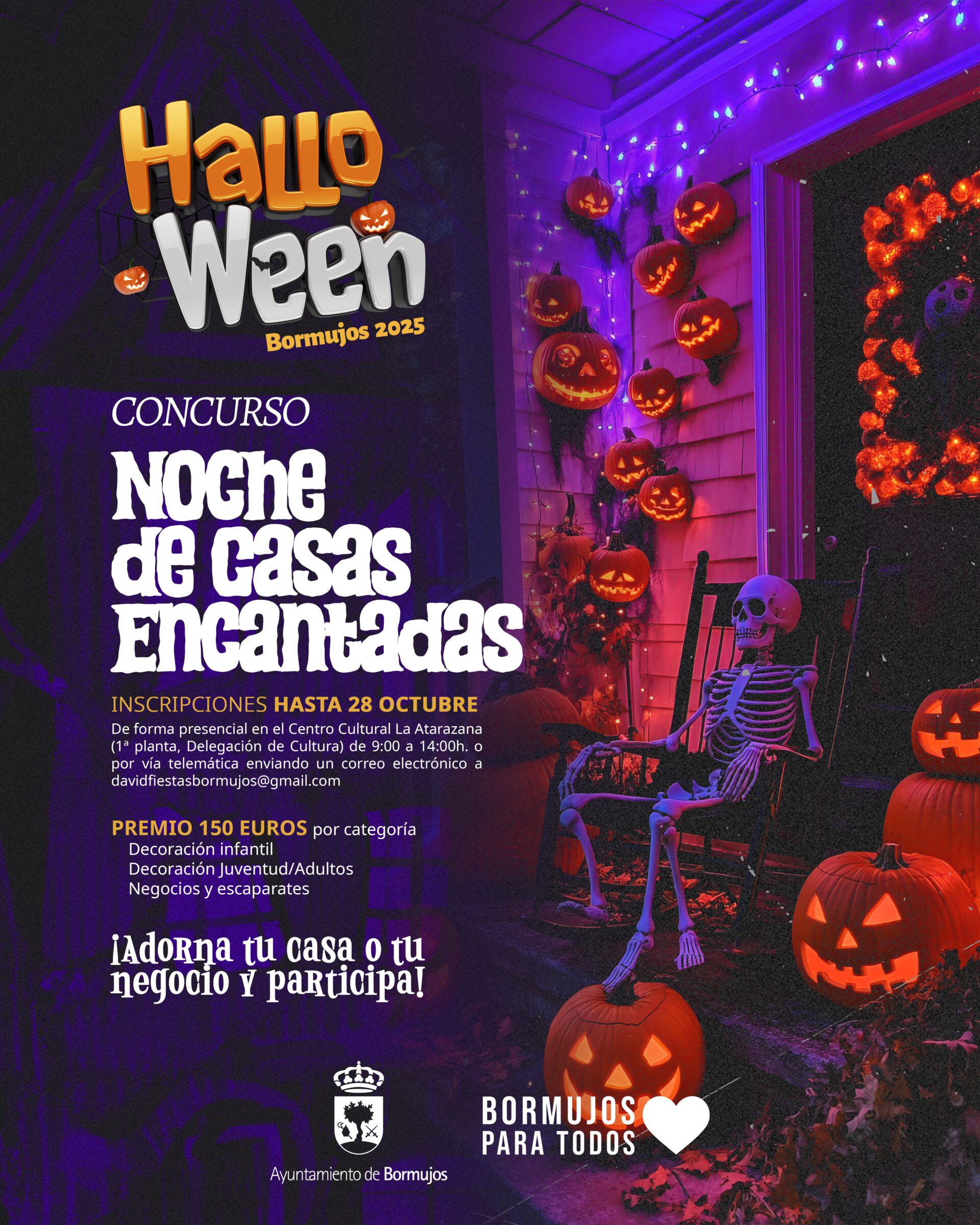 CONCURSO DE CASAS ENCANTADAS DE HALLOWEEN
