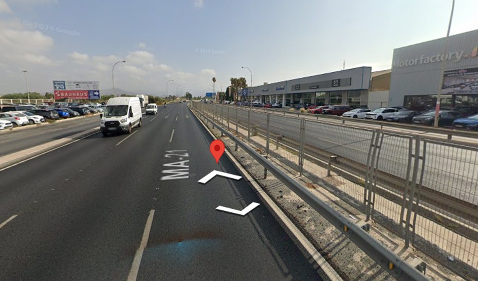 Dos fallecidos tras el accidente de una moto en Málaga capital