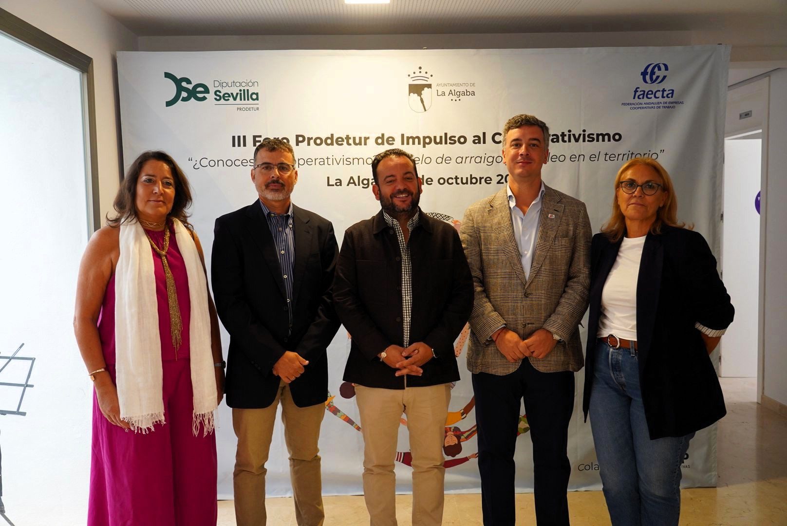 La Algaba acoge el III Foro Prodetur-FAECTA de Impulso al cooperativismo, centrado en el arraigo y el empleo en el territorio
