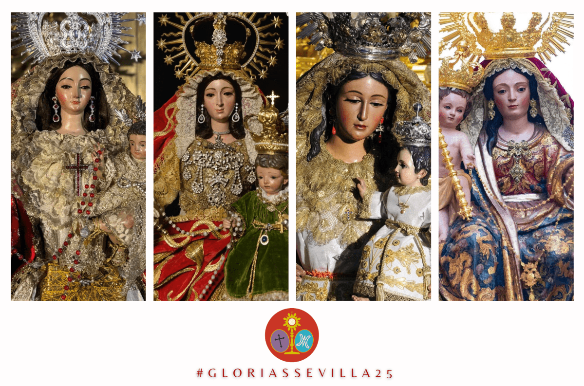 CUATRO HERMANDADES DE GLORIA LLENARÁN DE FERVOR LAS CALLES DE SEVILLA ESTE FIN DE SEMANA