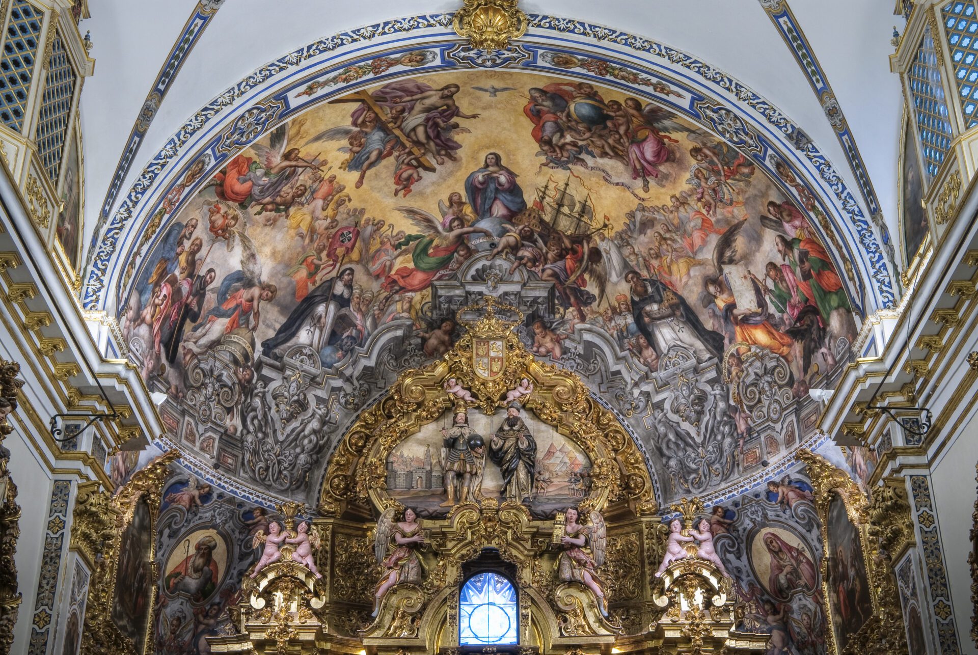 El IAPH estudia con un modelo matemático cómo degrada el color de una pintura mural del XVIII