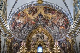 El IAPH estudia con un modelo matemático cómo degrada el color en una pintura mural del XVIII