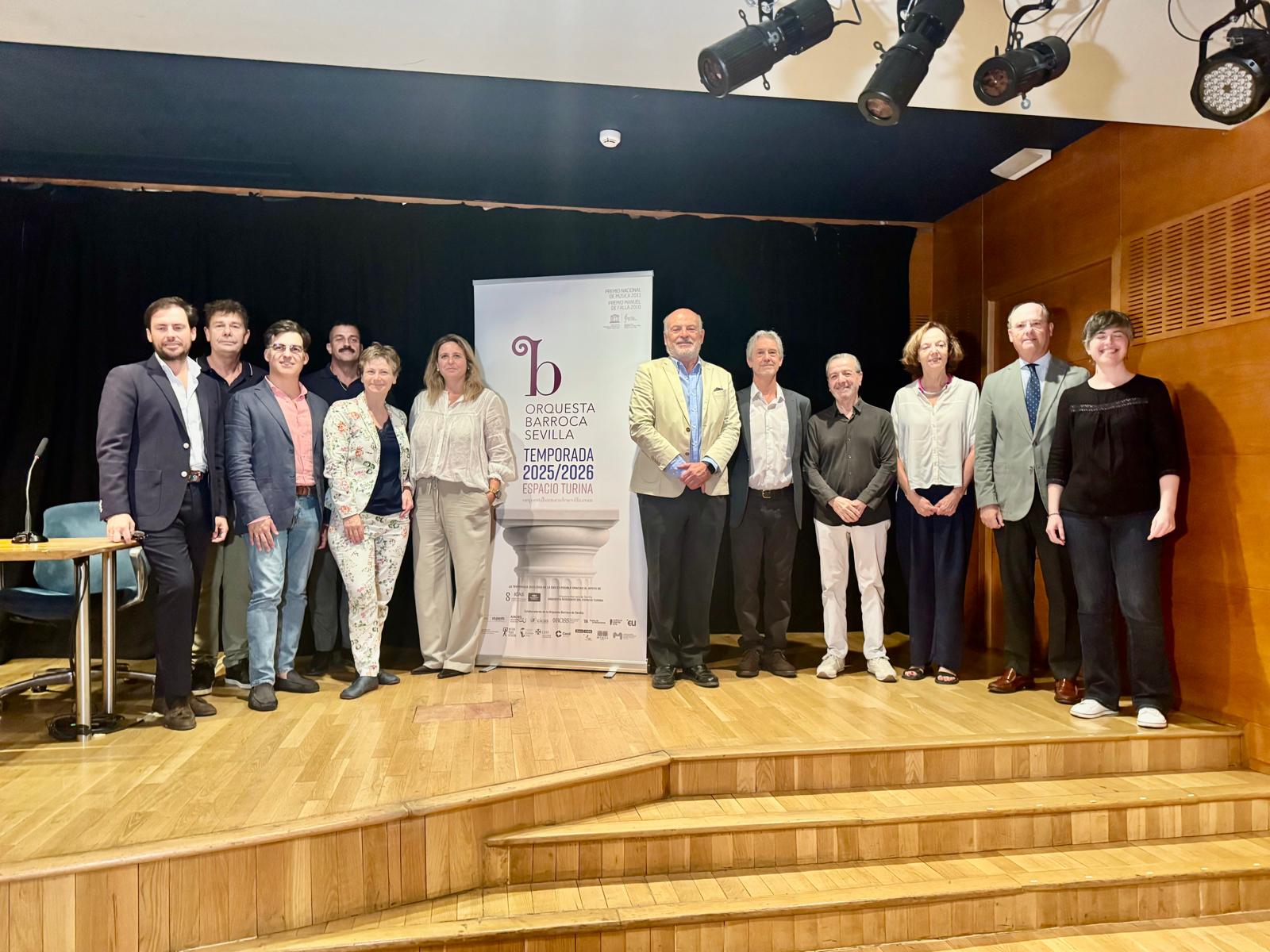 La Orquesta Barroca de Sevilla inicia una nueva temporada con el apoyo del Ayuntamiento de Sevilla