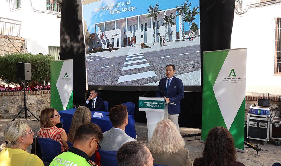 La Junta y el Ayuntamiento de Torrox presentan el proyecto para una sede judicial moderna y accesible