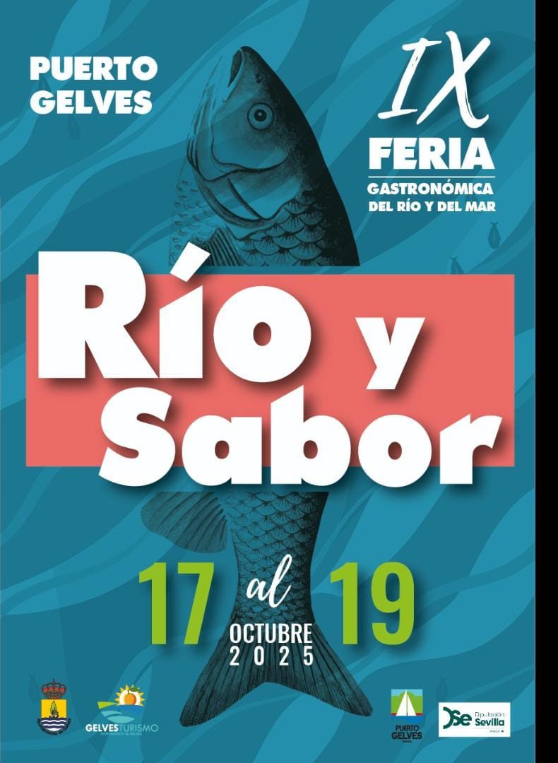 Puerto Gelves se prepara para saborear la 9ª Feria Gastronómica del Río y del Mar “Río y Sabor 2025”
