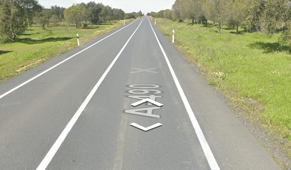 Muere un motorista en un accidente de tráfico en Villanueva de los Castillejos (Huelva)