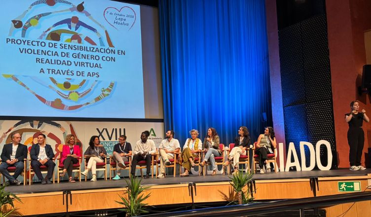 Premio al programa de Aprendizaje y Servicio (ApS) “Sensibilización en violencia de género con realidad virtual” financiado como un proyecto de innovación docente durante el curso 2024-25