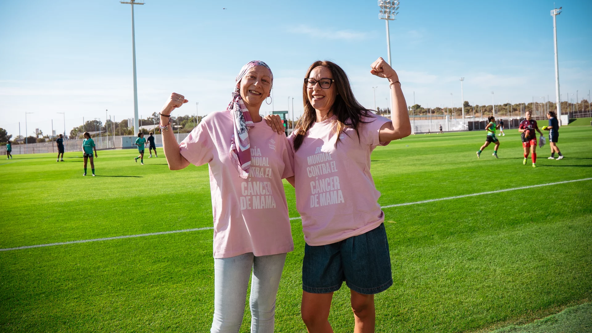 El Real Betis Féminas disputó el encuentro más rosa de la jornada