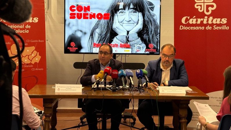 Cáritas Sevilla acompañó en 2024 a 421 personas sin hogar destinando cerca de un millón de euros