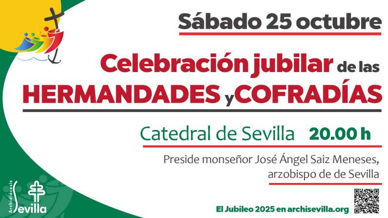 Celebración jubilar de las hermandades y cofradías el 25 de octubre