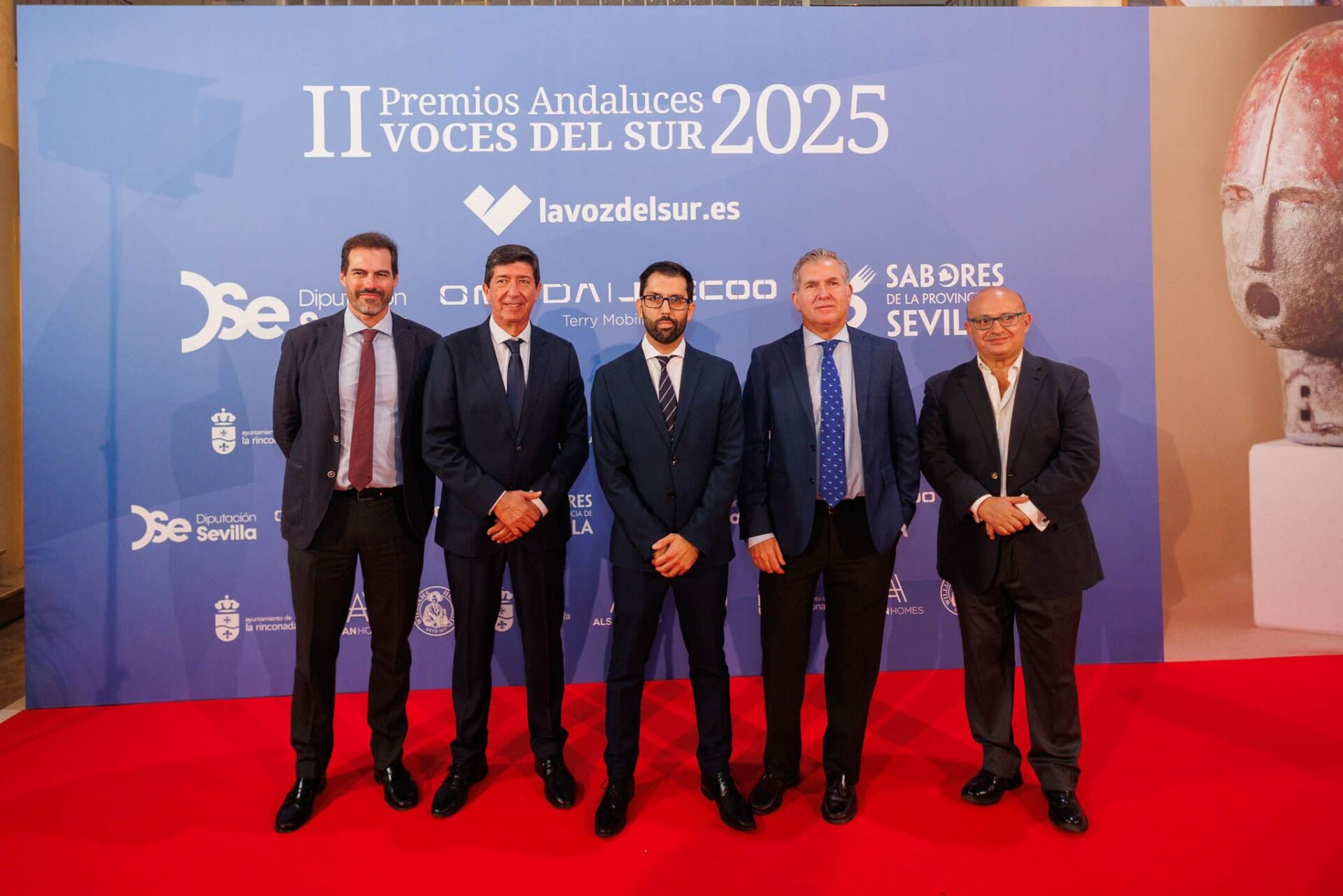 Juan Marín, en la gala de entrega de los II Premios Andaluces Voces del Sur 2025