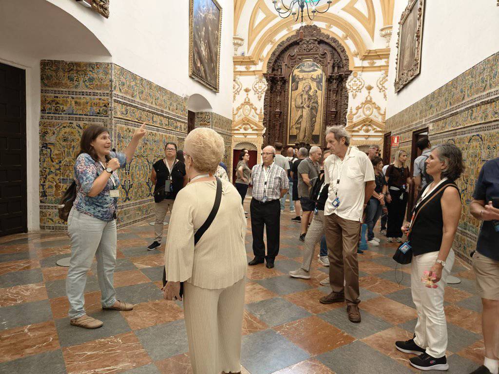 570194678_1262367605920883_3686317443603762344_n.jpg Así vivimos la visita cultural al Real Alcázar de Sevilla del pasado 16 de octubre