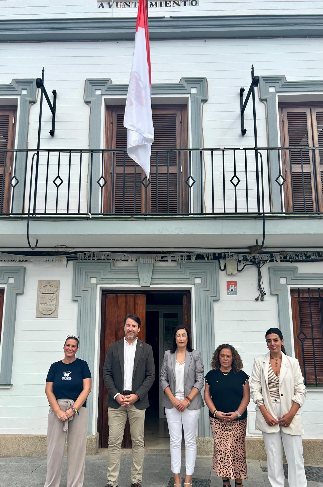 La Diputación invierte más de 215.000 euros en la reparación del tramo de la SE-4104 dañado por las fuertes lluvias de marzo