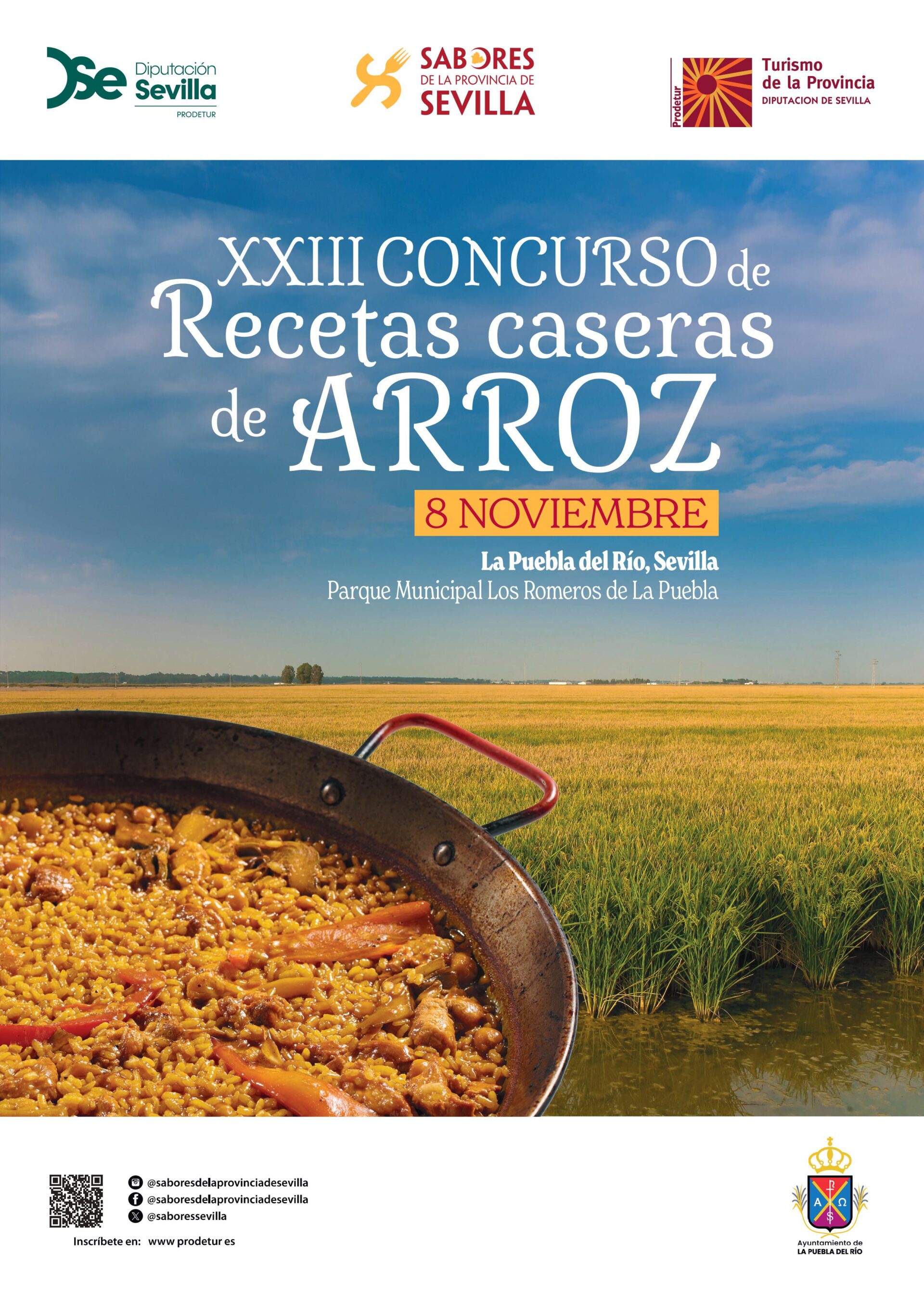 CARTEL-CONCURSO-RECETAS-DE-ARROZ_08.jpg_771729828.jpg Abierto plazo de inscripción para participar en la XXIII edición del Concurso de Recetas Caseras de Arroz de la provincia de Sevilla