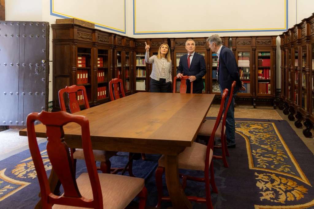 El Real Alcázar culmina las actuaciones de restauración y mejora en la Biblioteca del Maestre