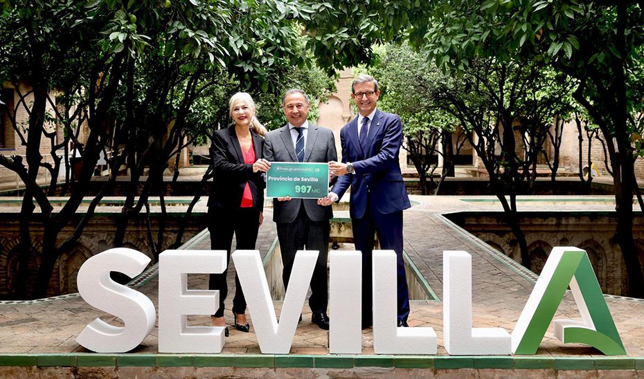 1761824566584presupuestosSevillaEst.jpg La inversión de la Junta en las cuentas de 2026 roza los 1.000 millones en la provincia de Sevilla