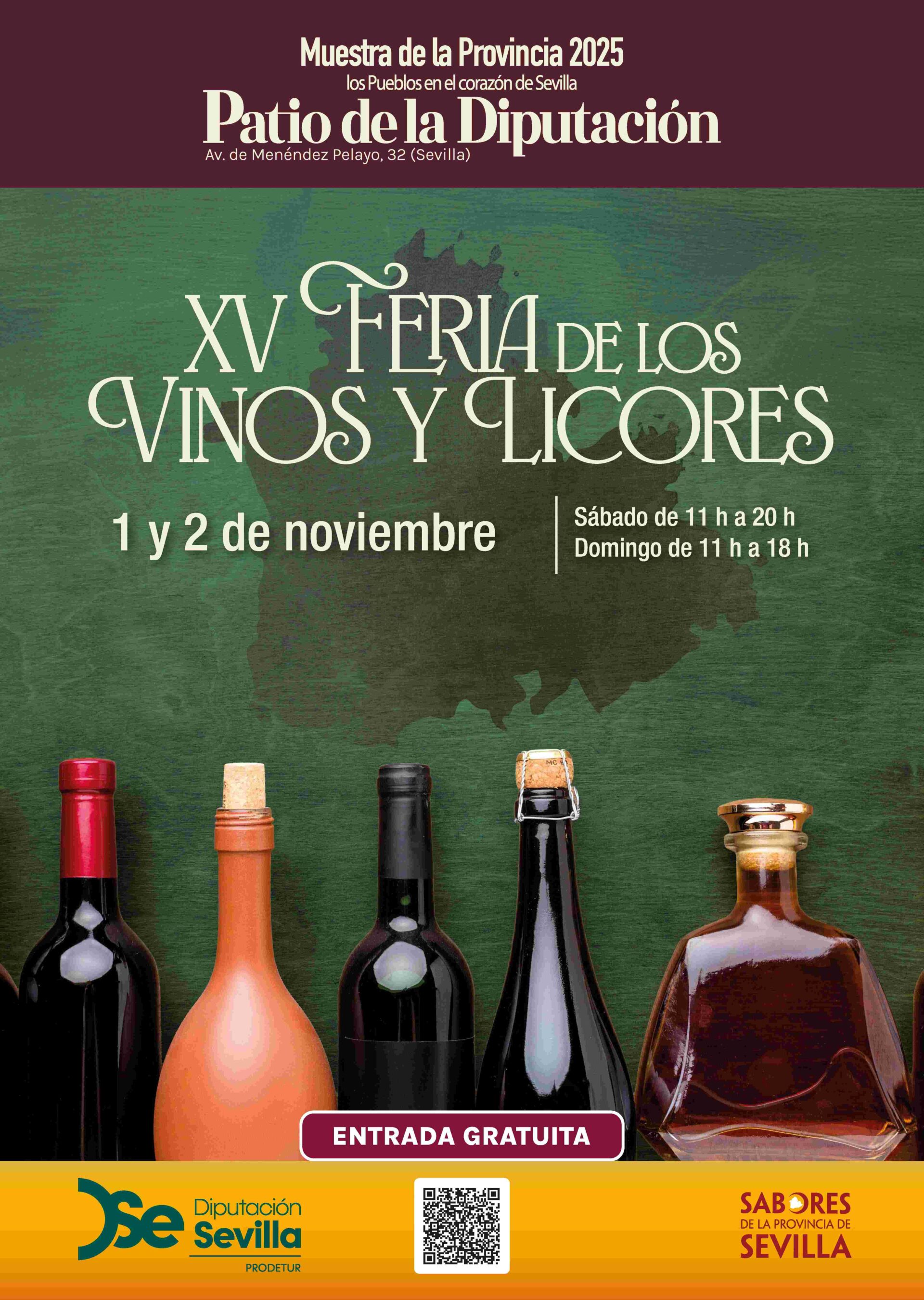 10-301025-XV-Feria-Vinos-y-Licores.jpg La XV Feria de Vinos y Licores de la Provincia de Sevilla reúne a 39 empresas expositoras, este fin de semana, en el patio de la Diputación
