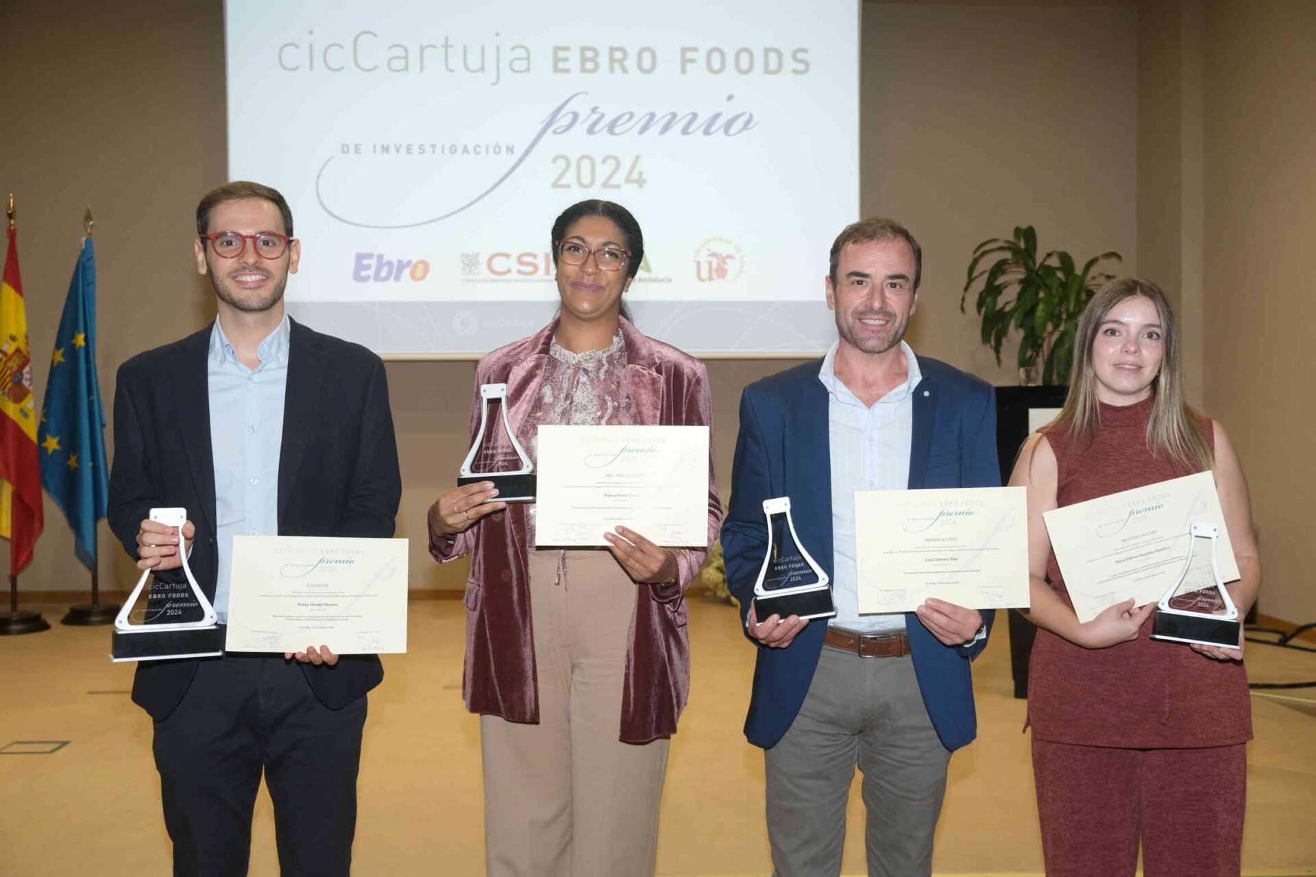 cicCartuja24.jpg Los premios cicCartuja Ebro Foods reconocen el papel de los jóvenes investigadores del Centro