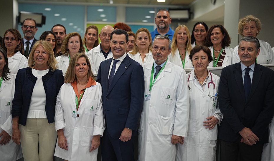 Moreno destaca la solidez de la sanidad andaluza: 588 millones de actos médicos cada año