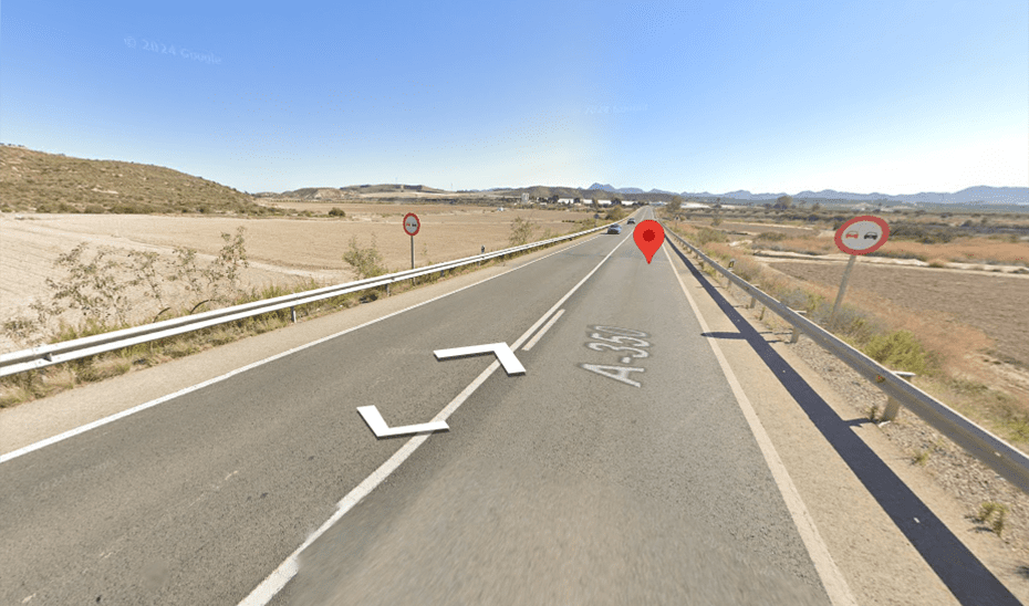 Una colisión entre dos turismos en la A-351 en Pulpí se salda con cinco heridos