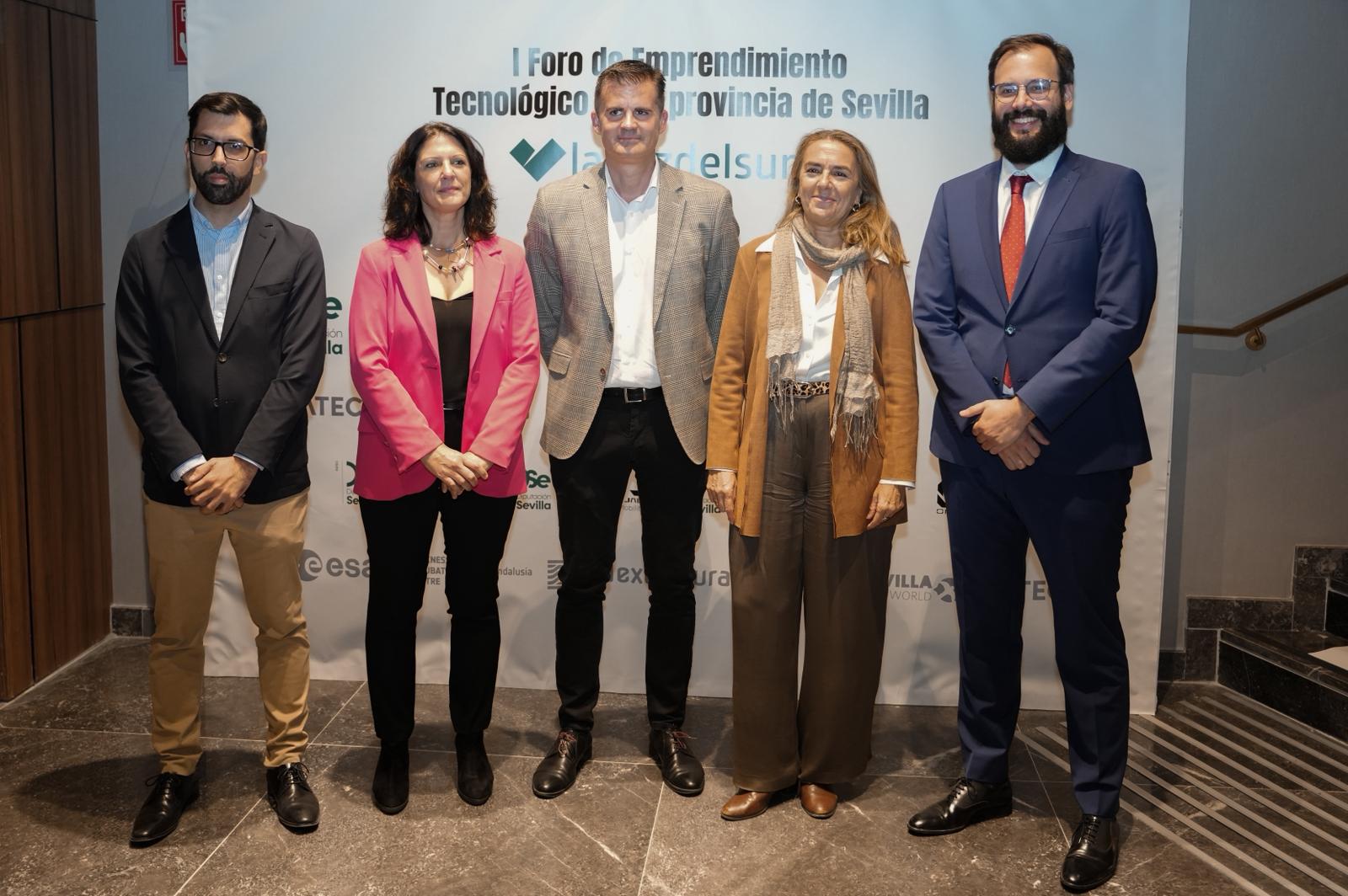 El I Foro de Emprendimiento Tecnológico reúne en Sevilla a instituciones, empresas y expertos para avanzar en la transformación digital de la provincia