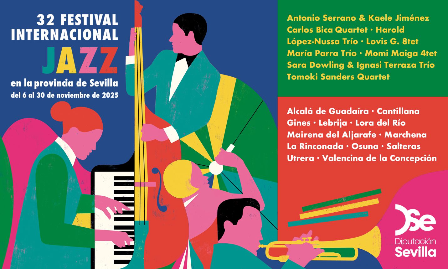 Antonio Serrano y Kaele Jiménez y Tomoki Sanders Quartet, primeros protagonistas del 32 Festival Internacional de Jazz en la Provincia, que organiza la Diputación