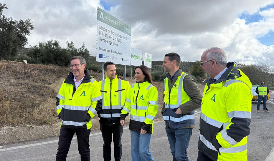 Comienzan las obras de ampliación y mejora en la carretera A-315 de acceso a la Sierra de Cazorla