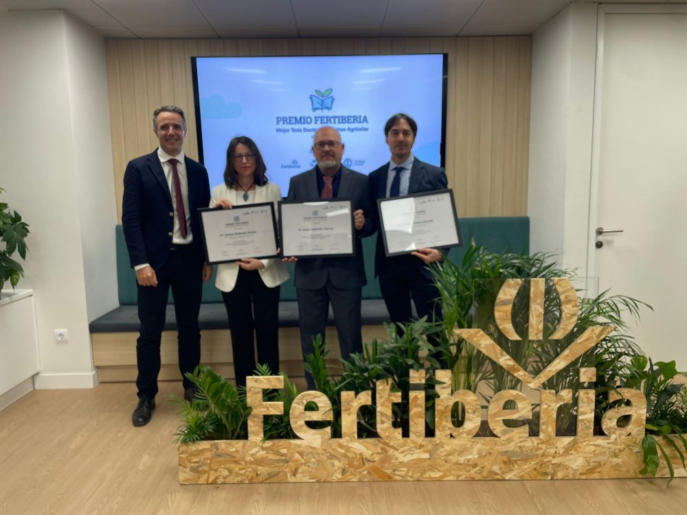 Fertiberia premia a un técnico del CITIUS por su tesis doctoral