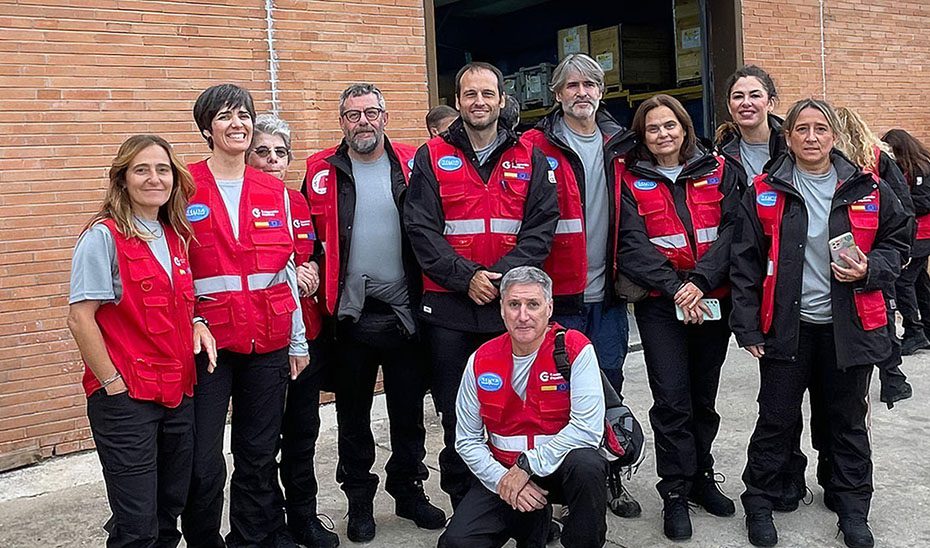 Una decena de profesionales del SAS participan en el contingente de ayuda humanitaria a Jamaica