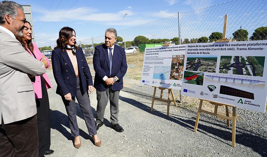 La Junta pone fin a 35 años de espera con el inicio de la ampliación de la vía entre Almonte y El Rocío