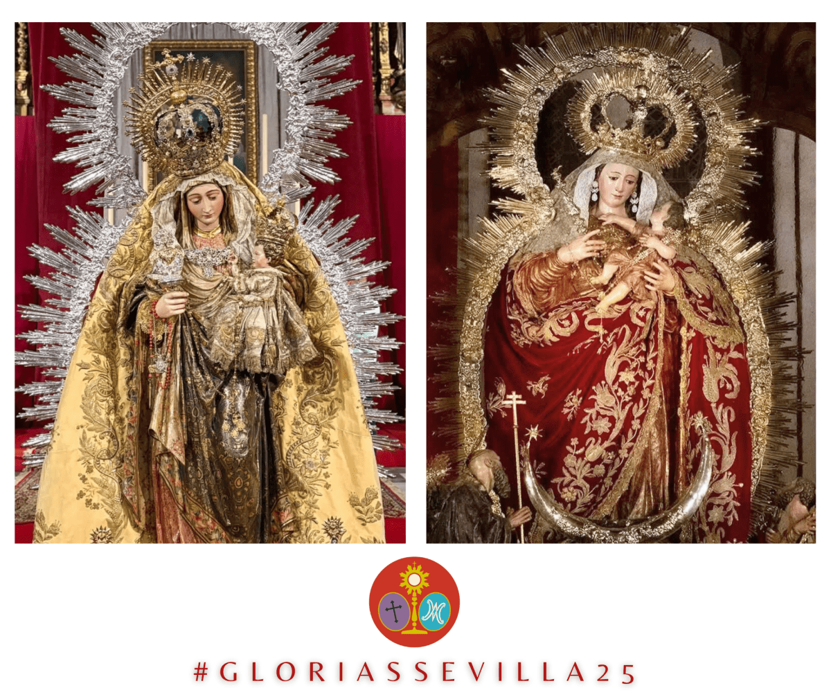 LA VIRGEN DEL AMPARO Y LA REINA DE TODOS LOS SANTOS PROCESIONAN ESTE DOMINGO EN SEVILLA