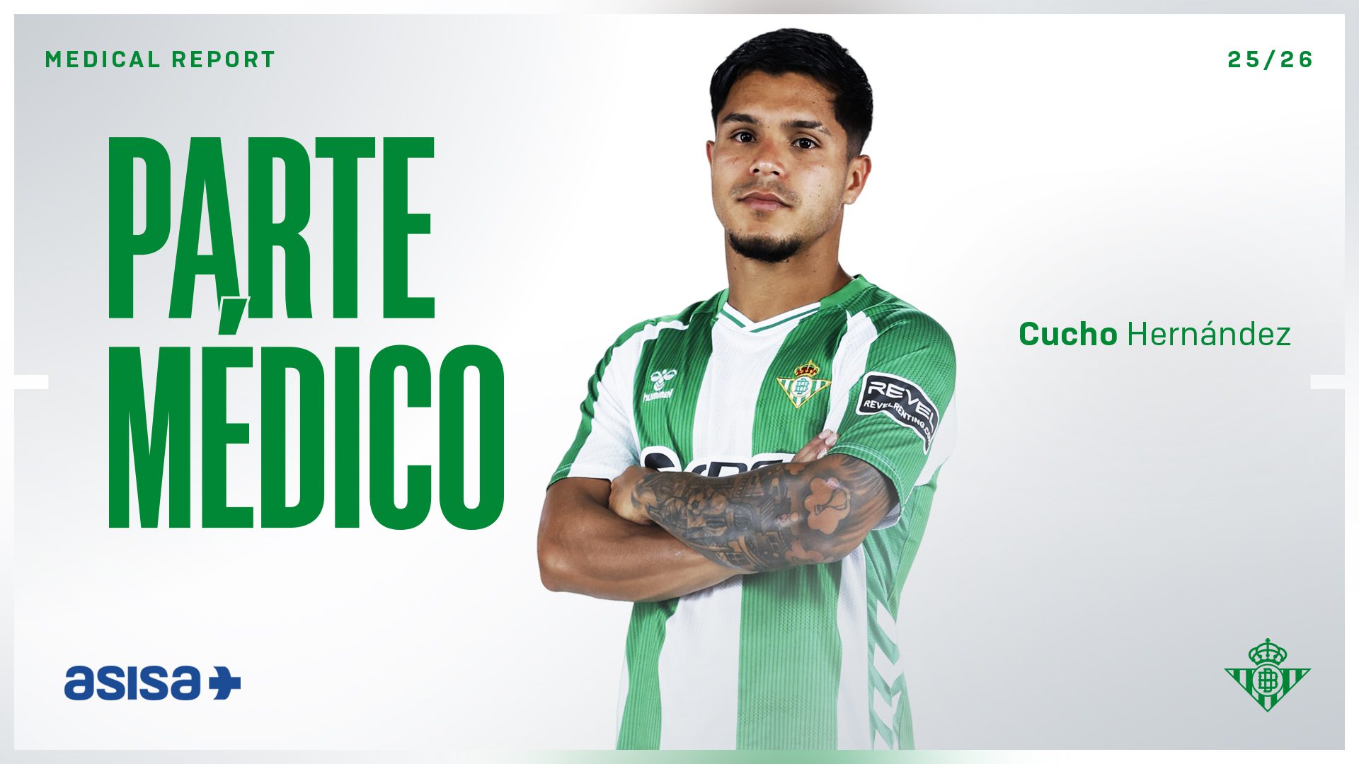 Cucho Hernández, intervenido de cornetes nasales