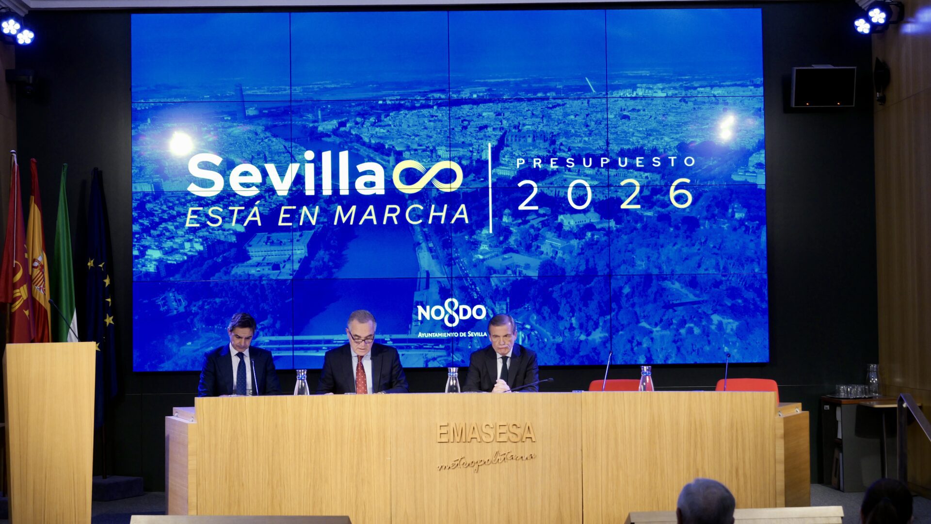 El Gobierno comparte con el CESS el proyecto de Presupuesto de 2026 y espera que “cuente con un amplio respaldo que permita consolidar el crecimiento y la estabilidad de Sevilla”