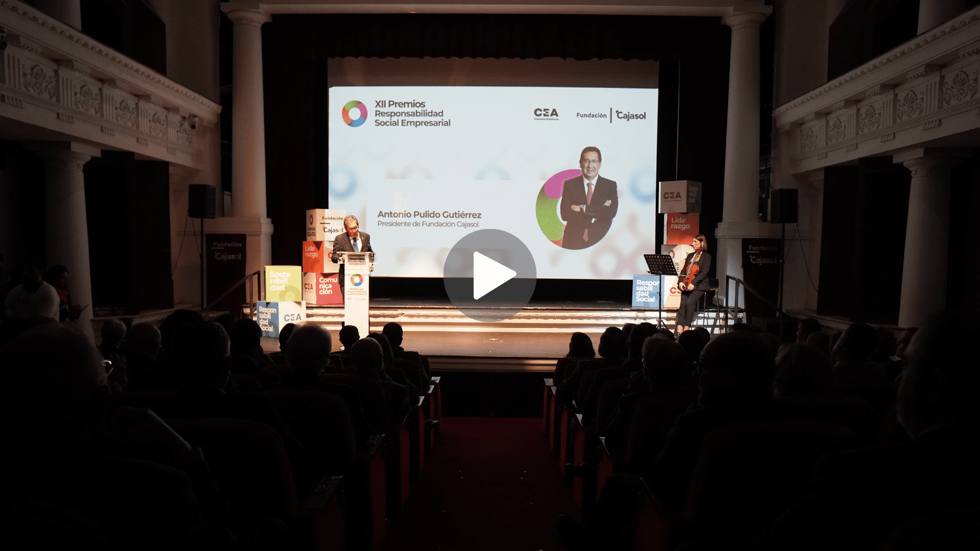 Así vivimos la gran noche de los XII Premios CEA en Responsabilidad Social Empresarial (RSE) 2025. – Confederación de Empresarios de Andalucía