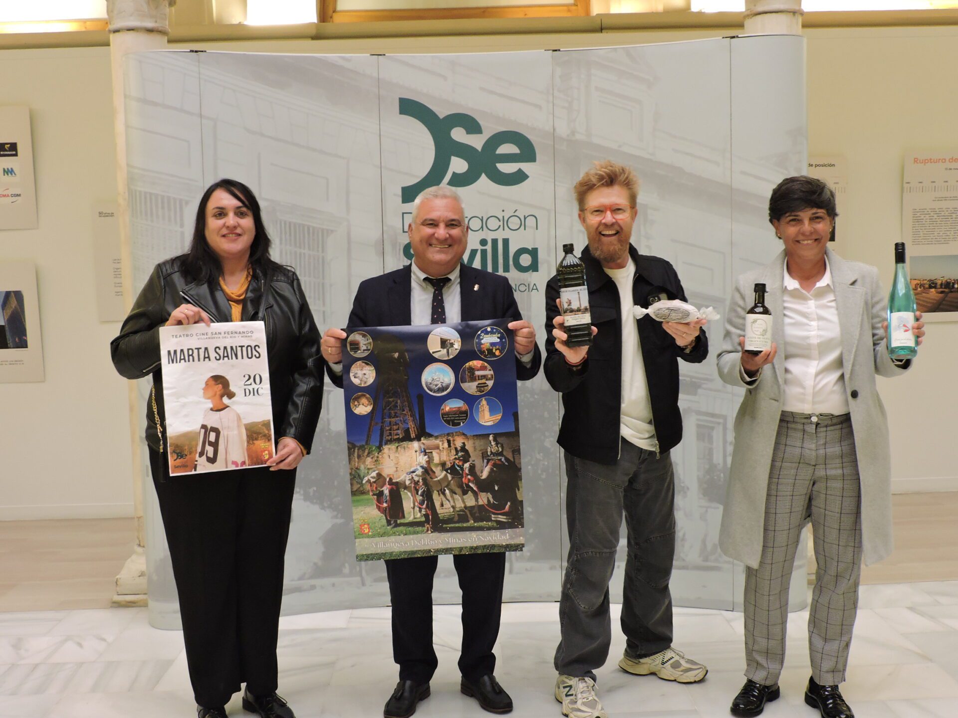 Villanueva del Río y Minas presenta un amplio programa de fiestas para los fines de semana de diciembre