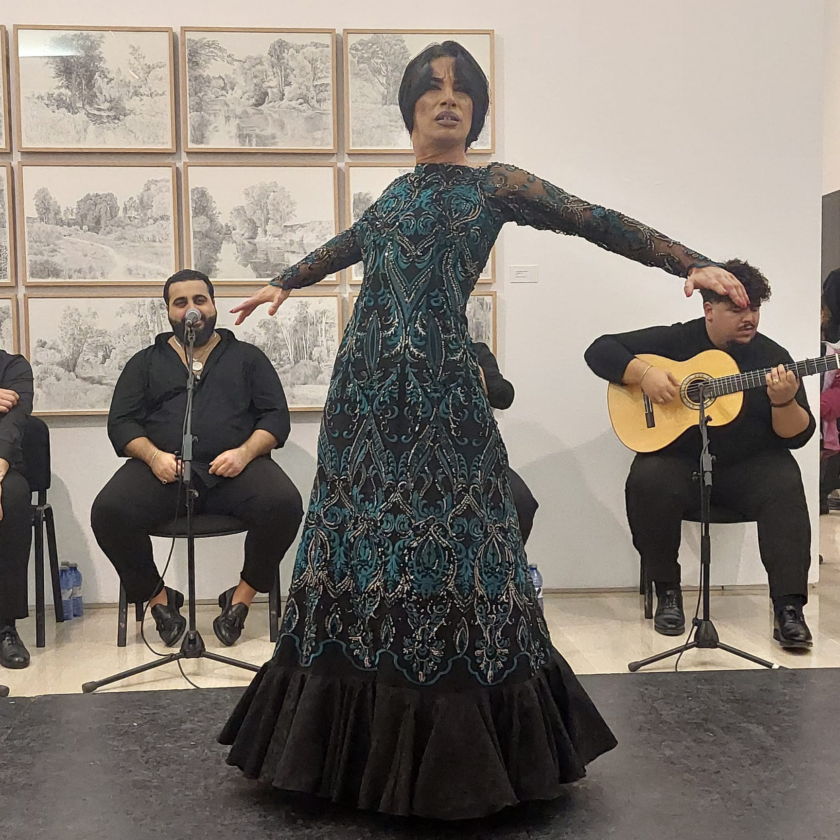 ‘Tacones Cercanos’: la Casa de la Provincia de la Diputación, escenario de la celebración del flamenco en el día de su conmemoración
