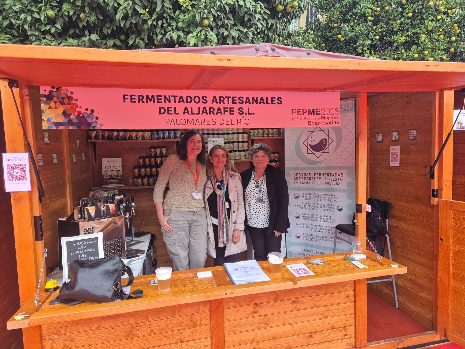 Palomares del Río presente en la 19ª Feria Provincial de Mujeres Empresarias (Fepme 2025)