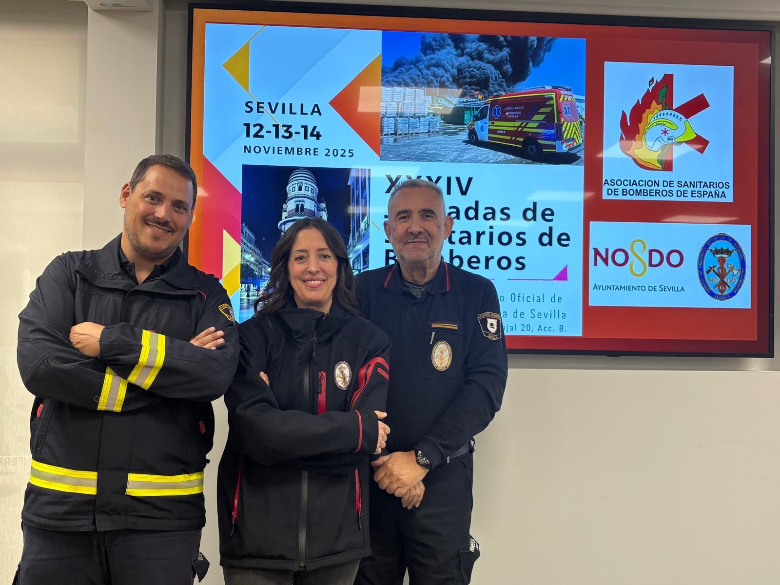 Bomberos de toda España se reúnen en Sevilla para compartir lo último en prevención, extinción y salvamento