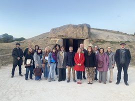La Consejería de Cultura abre a personal de emergencias los cursos para la salvaguarda del patrimonio en el Conjunto Dólmenes de Antequera