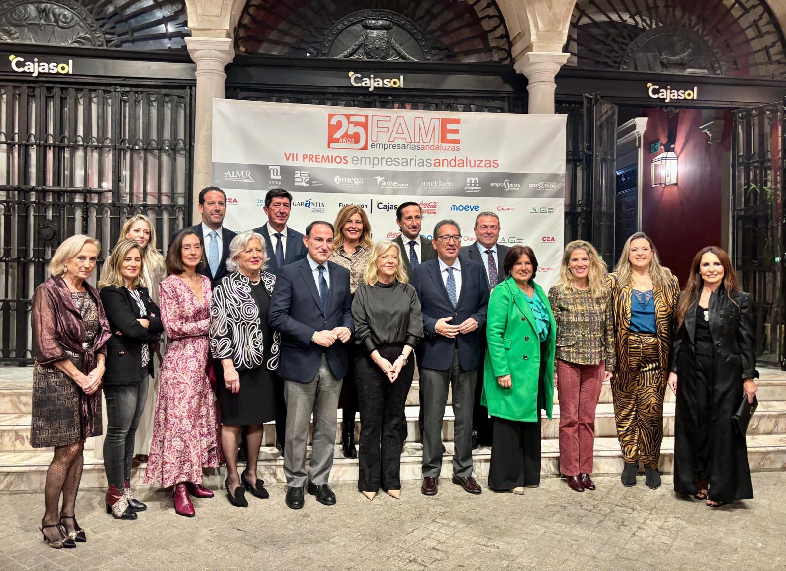 Juan Marín, presidente del CES de Andalucía, participa en la entrega de los VII Premios Empresarias Andaluzas 2025