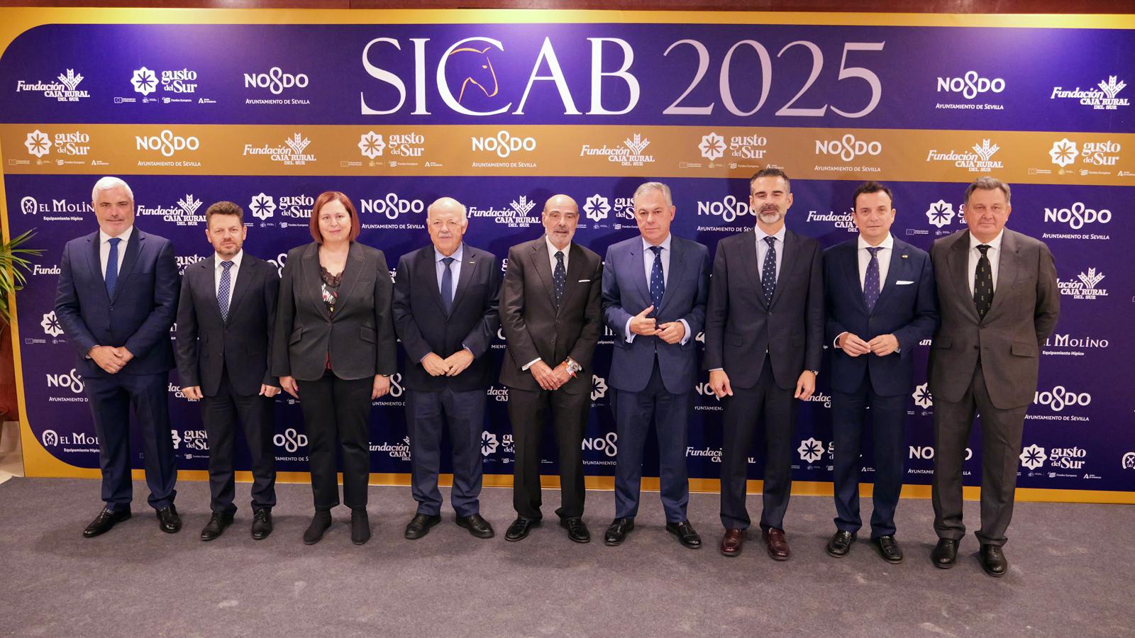 El alcalde inaugura la 35.ª edición de SICAB 2025 que consolida a Sevilla como epicentro mundial del caballo de Pura Raza Española