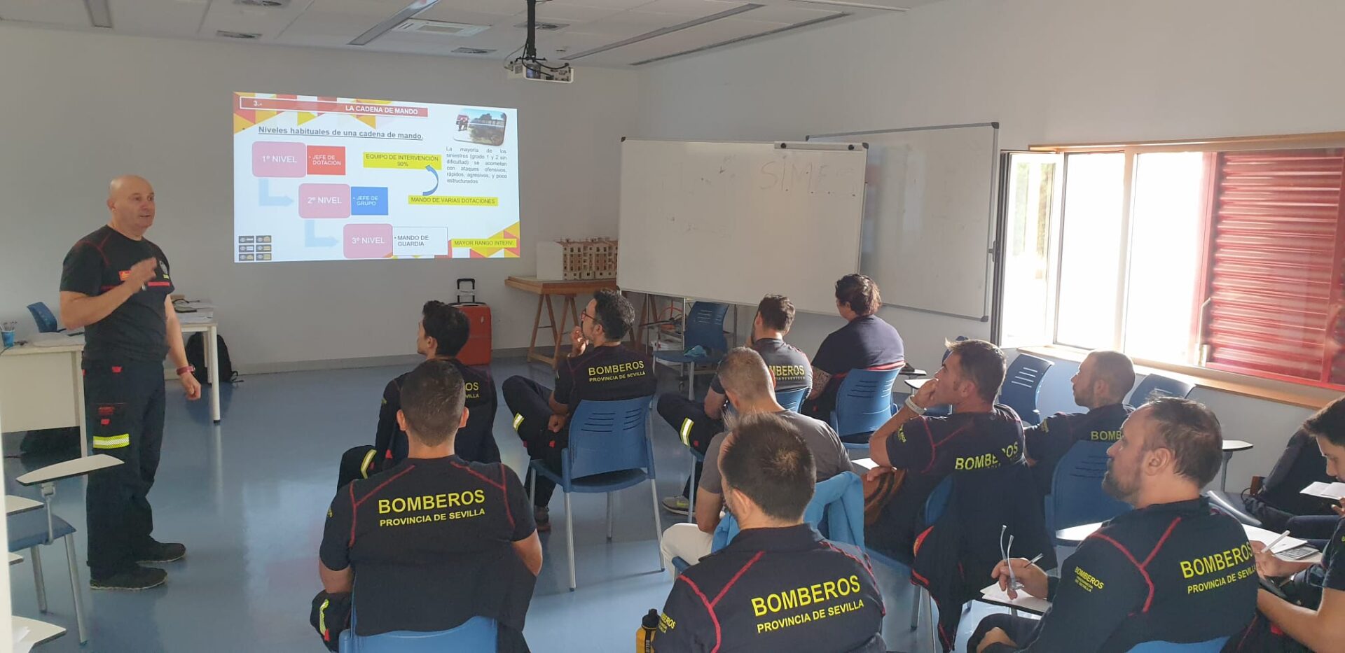 El Consorcio de Bomberos desarrolla una nueva edición del curso sobre Gestión Operativa y Mando (GOM)