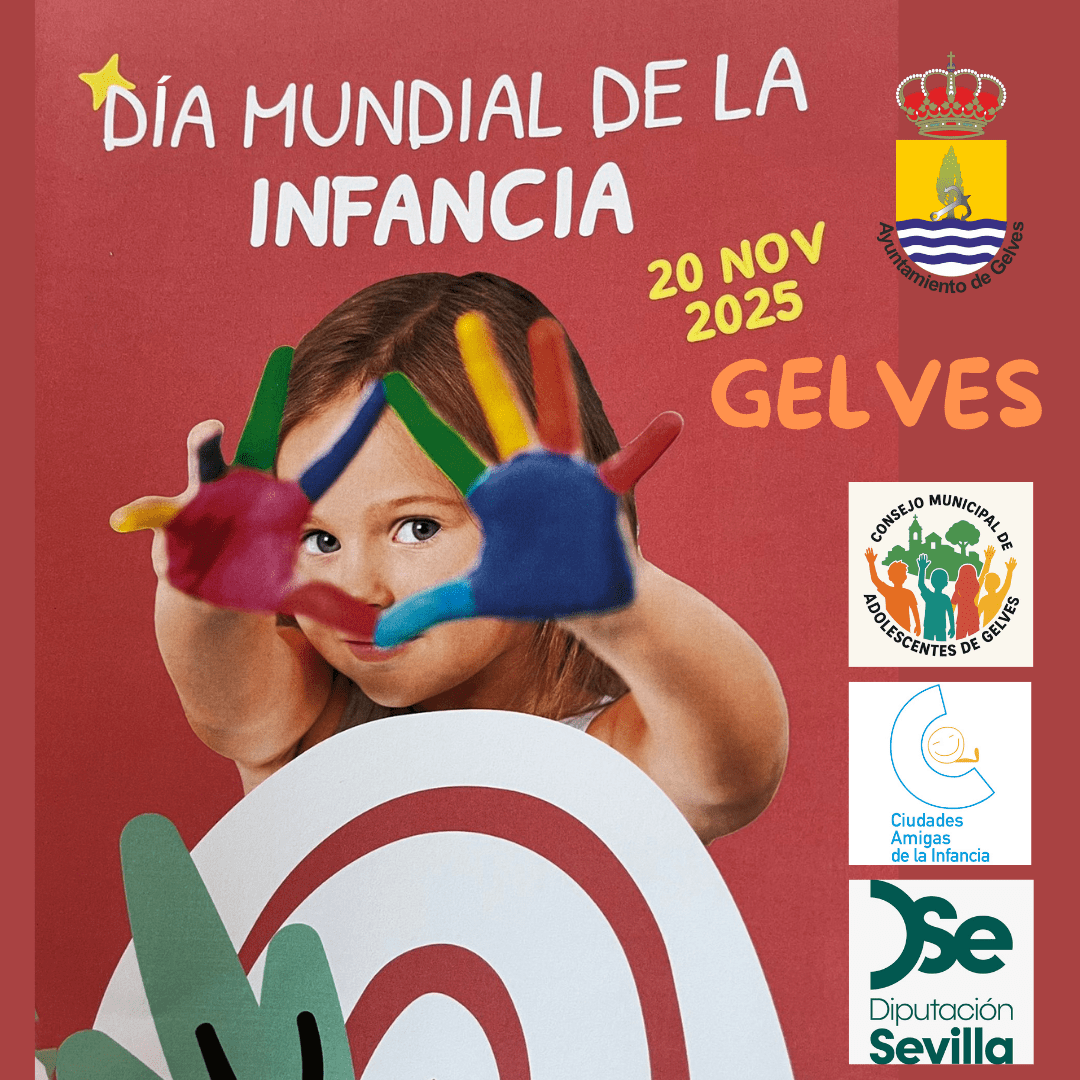 Gelves celebrará el 20N-Día Mundial de la Infancia con una Jornada dedicada a las familias
