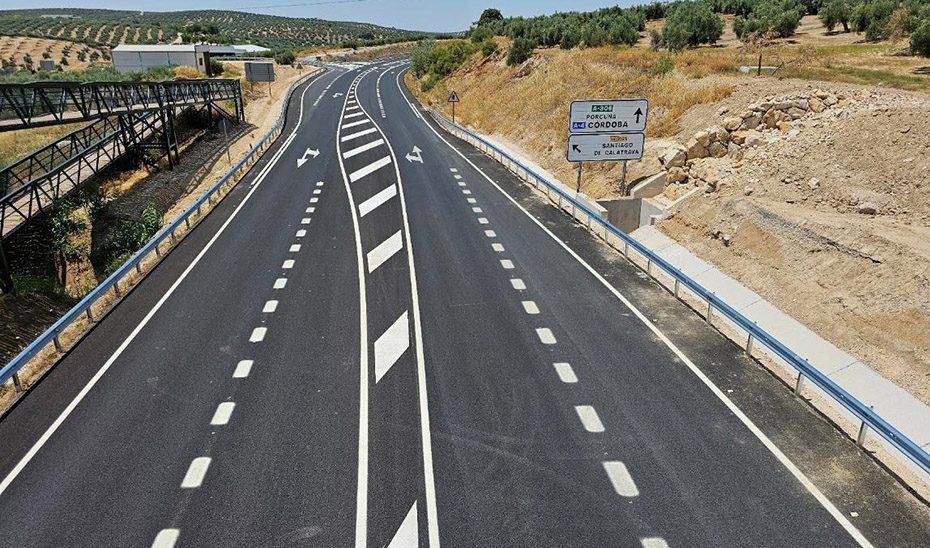 Fomento licita el proyecto de mejora de la seguridad vial entre las provincias de Córdoba y Jaén
